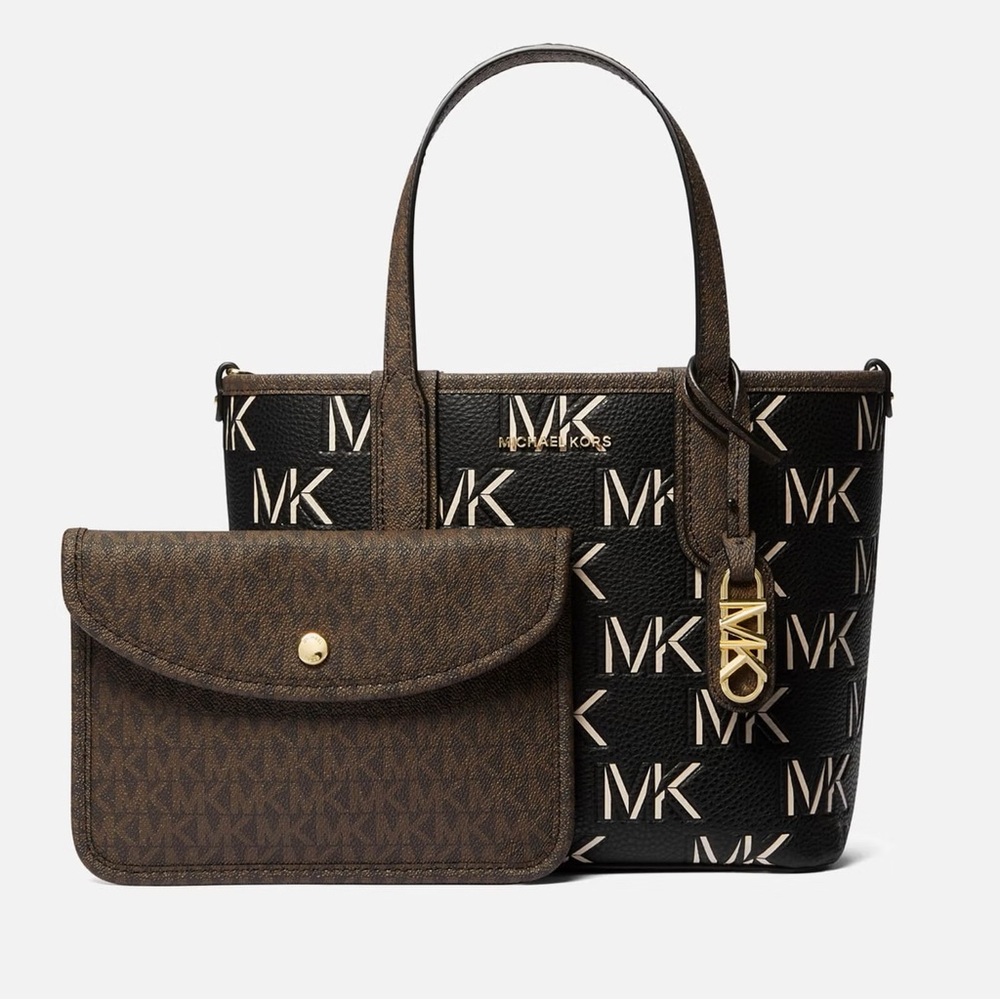 NWT MICHAEL Michael Kors Eliza XS Leather Tote Bag